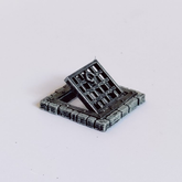 A pack of two grated trapdoors b...