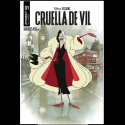 Disney Villains Cruella De Vil #1 by Dynamite Comics written by Sweeney Boo with art by M Puglia and cover art B.