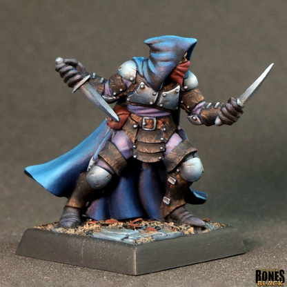 44269 Eli Quicknight Human Assassin - Reaper Bones Black