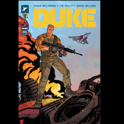 Duke #1 by Image Comics by  Joshua Williamson with art by Tom Reilly and cover art A.