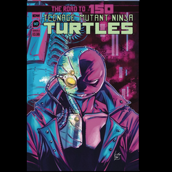 Teenage Mutant Ninja Turtles #148 The Road To #150 from IDW Comics written by Kevin Eastman and Sophie Campbell with art by Vincenzo Federici. With Armaggon traveling further and further back in time, Donatello begins to wonder just when he's going and while Donnie plans, an ally shows their hand.&nbsp;
