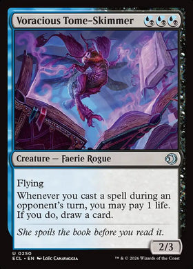 Voracious Tome-Skimmer Lorwyn Ec...