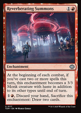 Reverberating Summons Tarkir Dra...