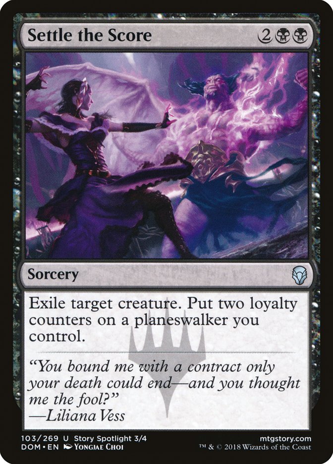 Settle the Score Dominaria #103
