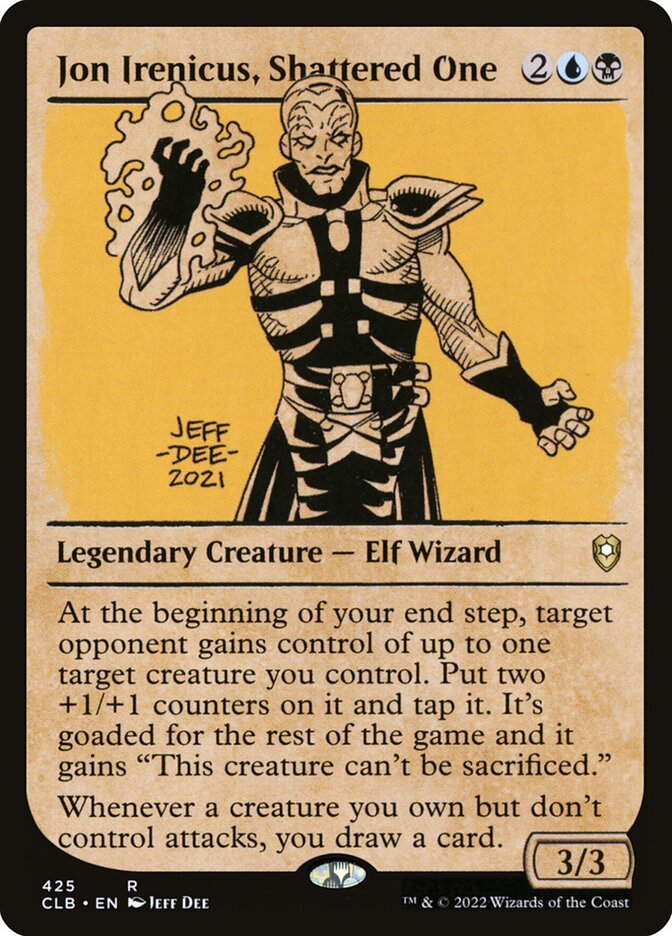 Jon Irenicus, Shattered One - Commander Legends #425 Card Front