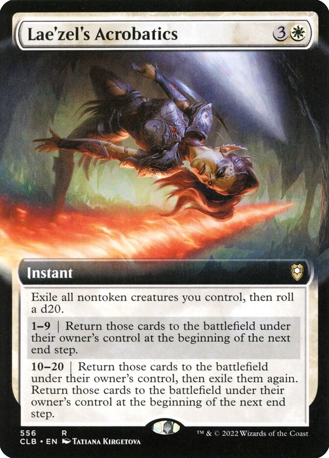 Lae'zel's Acrobatics - Commander Legends #556