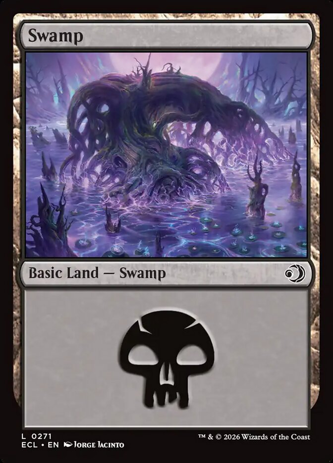 Swamp Basic Land Lorwyn Eclipsed #271