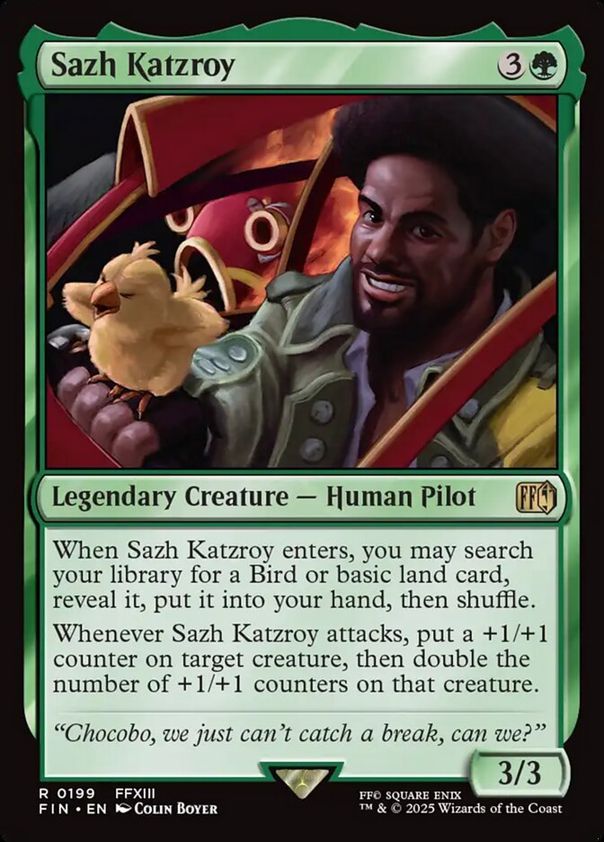 Sazh Katzroy Final Fantasy #199