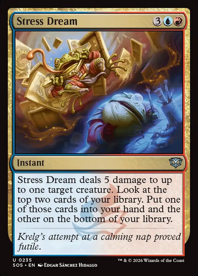 Stress Dream Secrets of Strixhaven #235Card Front