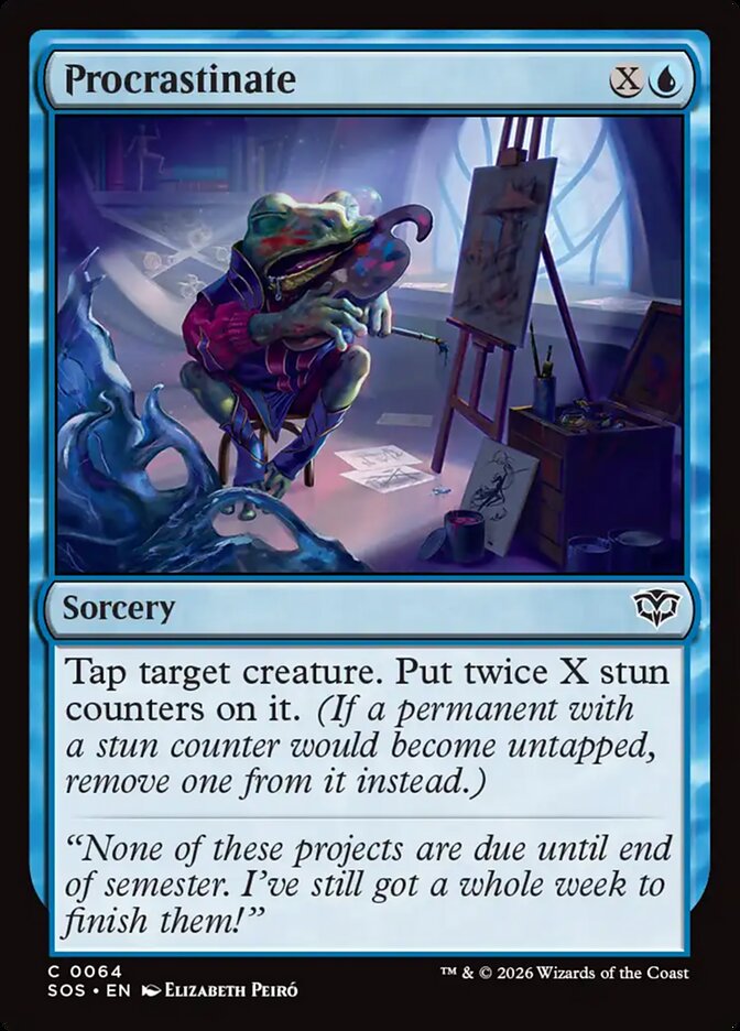 Procrastinate Secrets of Strixhaven #064Card Front