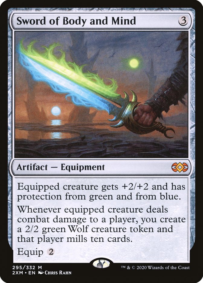 Sword of Body and Mind Double Masters #295 Card Front