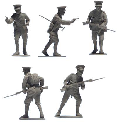 ICM British Infantry (1914) - 1:35 Scale