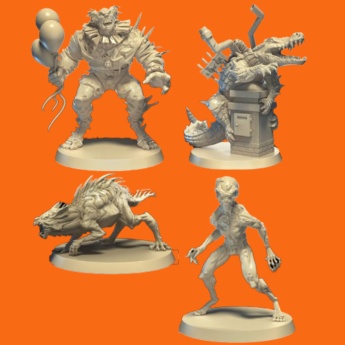 Zombicide Urban Legends Abomination Pack