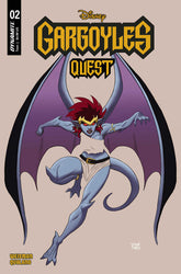 Gargoyles Quest #2 Cover C Moss Color Bleed