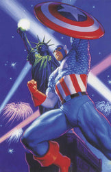 Captain America #8 Greg And Tim Hildebrandt Captain America Marvel Masterpieces III Full Art Variant
