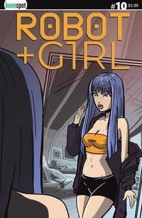 Robot + Girl #10 Cover A Mike White