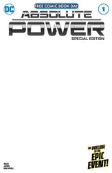 Free Comic Book Day 2024 - Absolute Power Special Edition Blank Variant