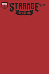 Strange Academy: Blood Hunt #1 Blood Red Blank Variant [Bh]