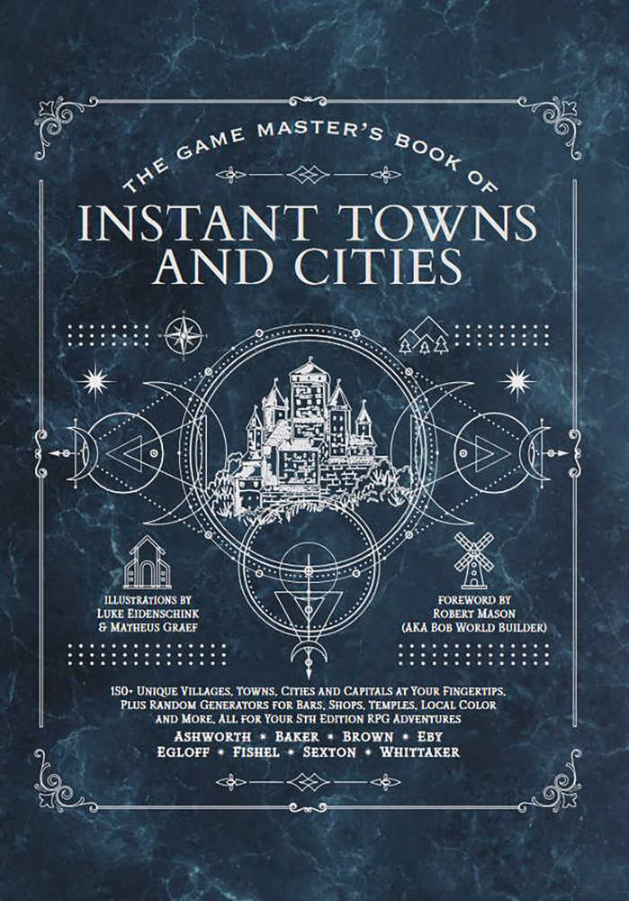 Gamemasters Book Of Instant Towns & Cities Hardcover