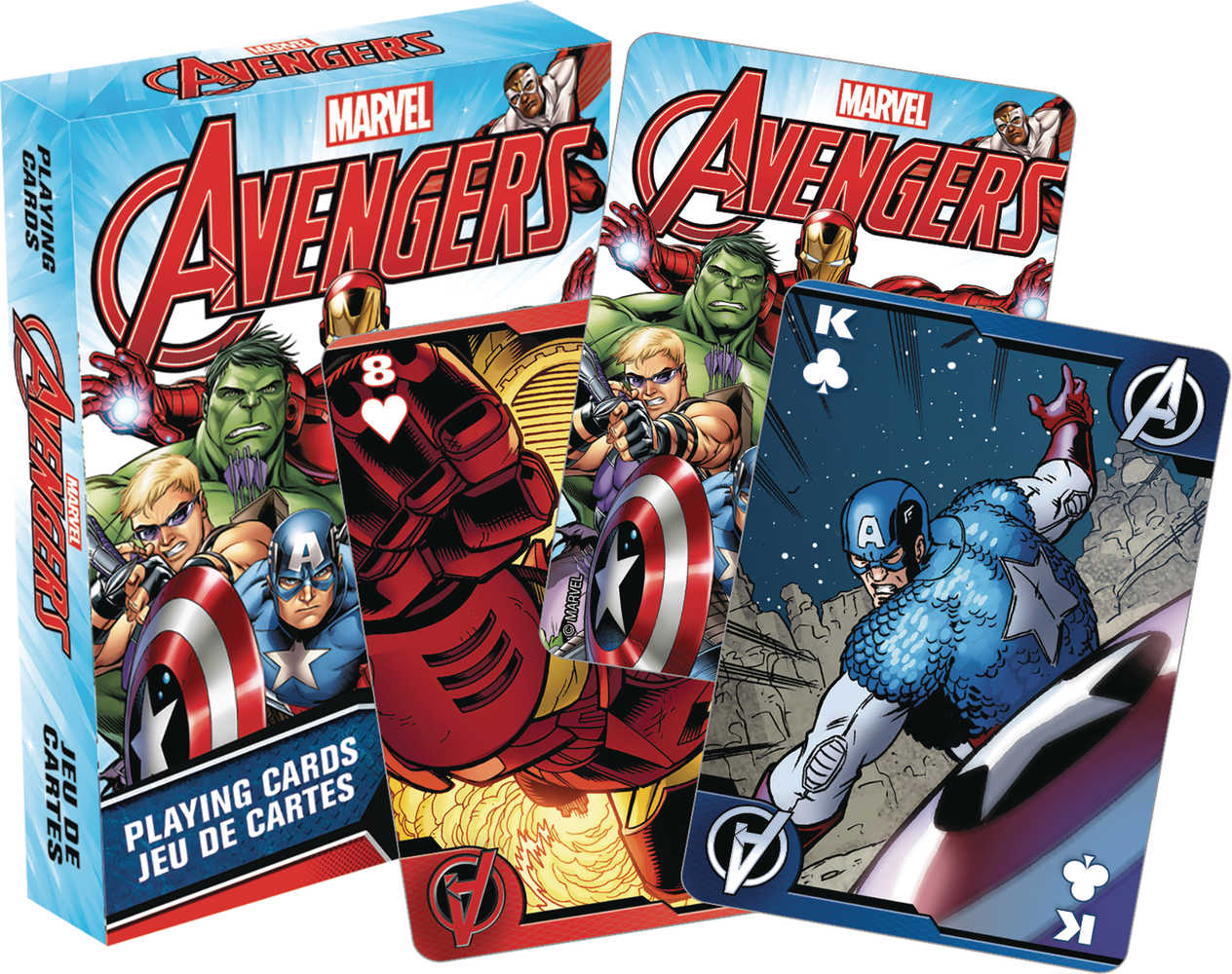 Marvel Avengers Comics Playing Cards
