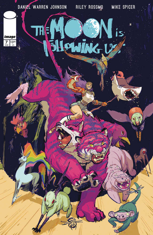 Moon Is Following Us #7 (Of 10) Cover A Rossmo (Mature)