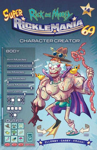 Rick And Morty Ricklemania #4 Cover B Stresing