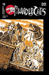 Thundercats #16 Cover G Ken Haeser Teenage Mutant Ninja Turtles Homage Variant