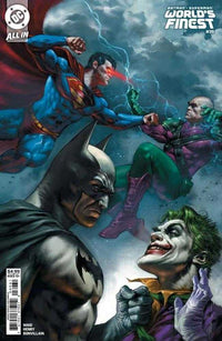 Batman Superman Worlds Finest #39 Cover B Lucio Parrillo Card Stock Variant (We Are Yesterday)