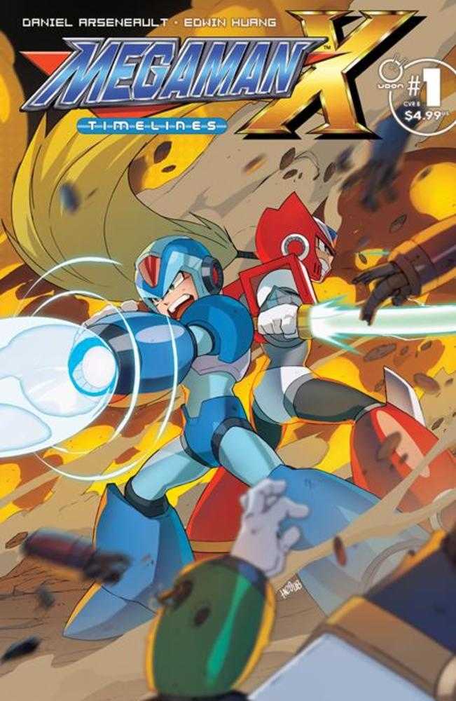 Mega Man X Timelines #1 (One Shot) Cover B Hanzo Steinbach Variant Previously Foc'D On 5/5/2025