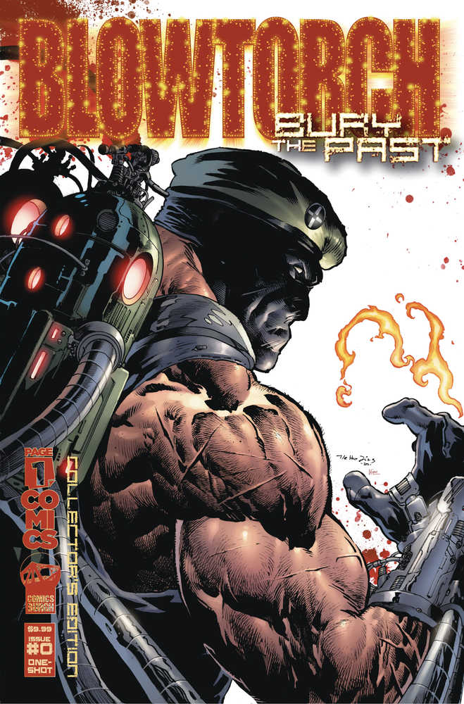 Blowtorch Bury The Past Special Collectors Edition Cover A