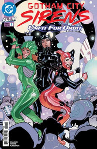 Gotham City Sirens Unfit For Orbit #1 (Of 5) Cover A Terry Dodson & Rachel Dodson