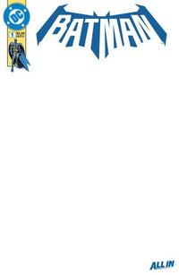 Batman #1 Cover K Blank Card Stock Variant