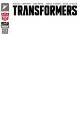 Transformers #25 Cover G Blank S...