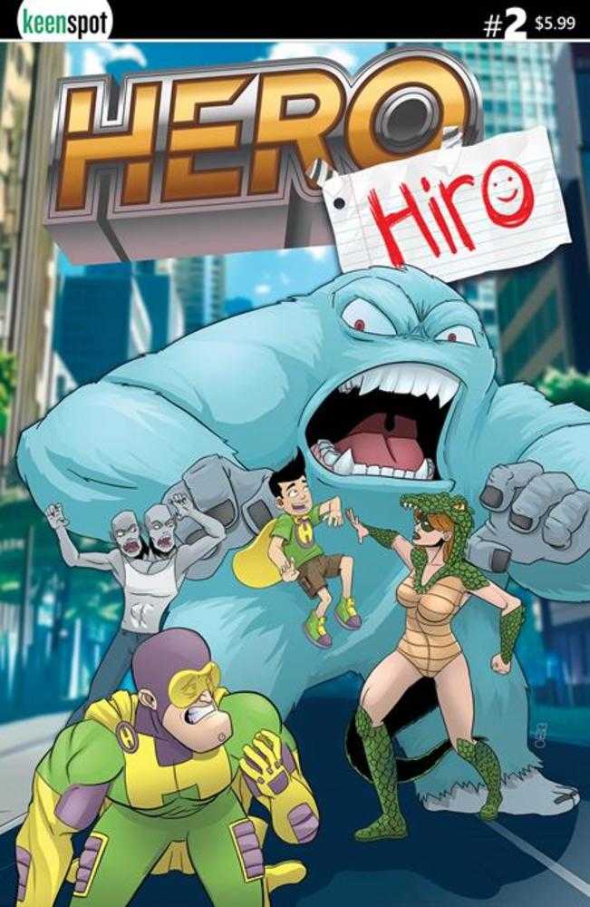 Hero Hiro #2 Cover A Michael Adams