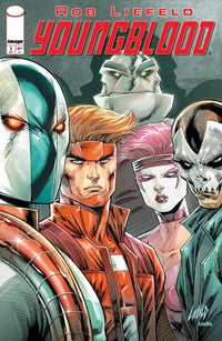 Youngblood #1 (2025) Cover A Rob Liefeld Polybagged & Collectible Card