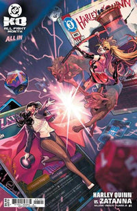 DC K.O. Harley Quinn vs Zatanna #1 (One Shot) Cover C Jamal Campbell Card Stock Variant