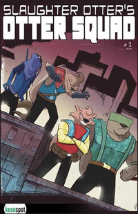 Otter Squad #1 Cover B J Hammond Teenage Mutant Ninja Turtles #1 Homage Variant