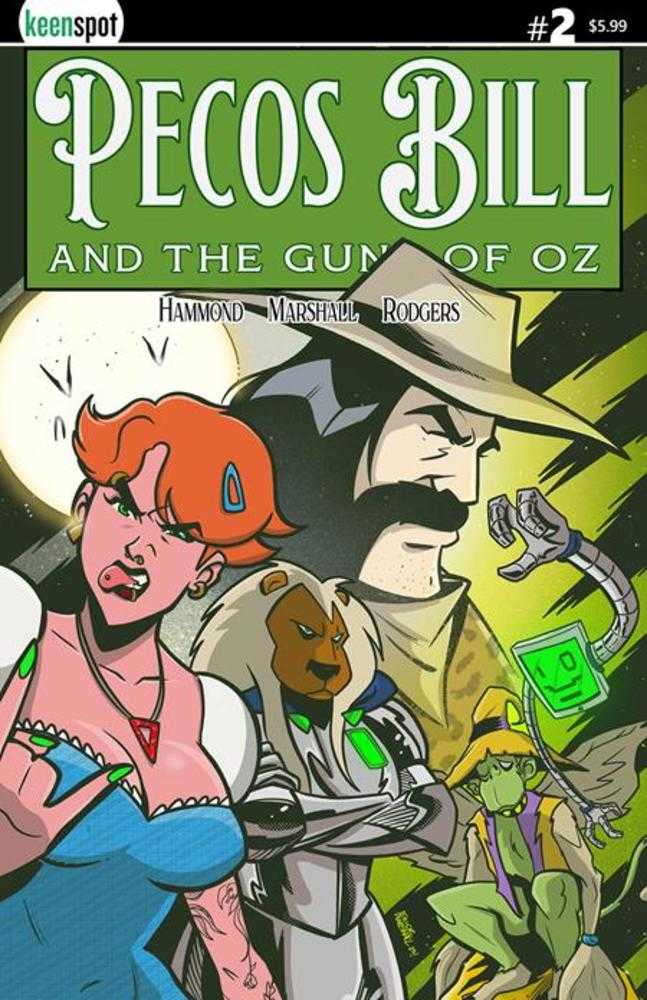 Pecos Bill & The Guns Of Oz #2 Cover A Erick Marshall J Hammond (Mature)