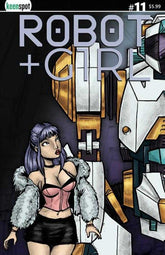 Robot + Girl #11 Cover A Mike Wh...