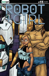 Robot + Girl #11 Cover B Mike Wh...