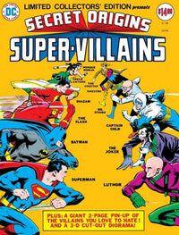 Limited Collectors Edition #39 Secret Origins Super Villains Facsimile Edition Cover A Dick Giordano