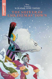 Tim Burtons The Nightmare Before Christmas The Shiver Of Christmas Town #3 Cover A Jae Lee