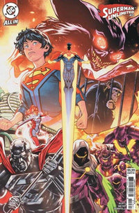 Superman Unlimited #12 Cover E Lucas Meyer Things To Come Card Stock Variant (The Reign Of The Superboys)