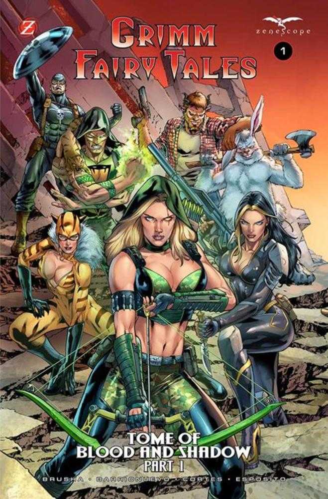 Grimm Fairy Tales Volume 3 #1 Cover F Igor Vitorino Connecting Variant