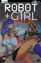 Robot + Girl #12 Cover A Mike Wh...
