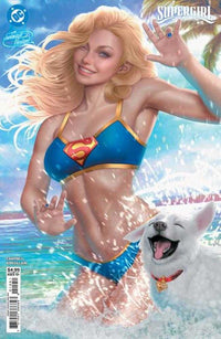 Supergirl #15 Cover E Ariel Diaz Swimsuit Card Stock Variant (The Reign Of The Superboys)