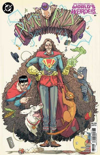 Batman Superman Weird Al Worlds Weirdest #1 (One Shot) Cover C Riley Rossmo Card Stock Variant