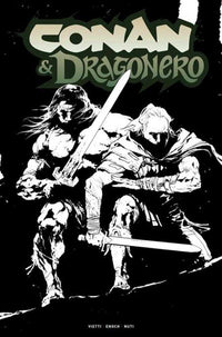 Conan And Dragonero #5 (Of 7) Cover D Stevan Subic Inks Variant