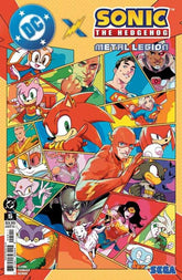 DC X Sonic The Hedgehog Metal Le...