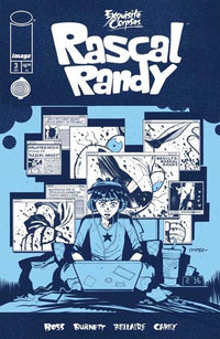 Exquisite Corpses Rascal Randy #3 (Of 5) Cover C Dylan Burnett Polybagged With Collectible Card Variant (Mature)